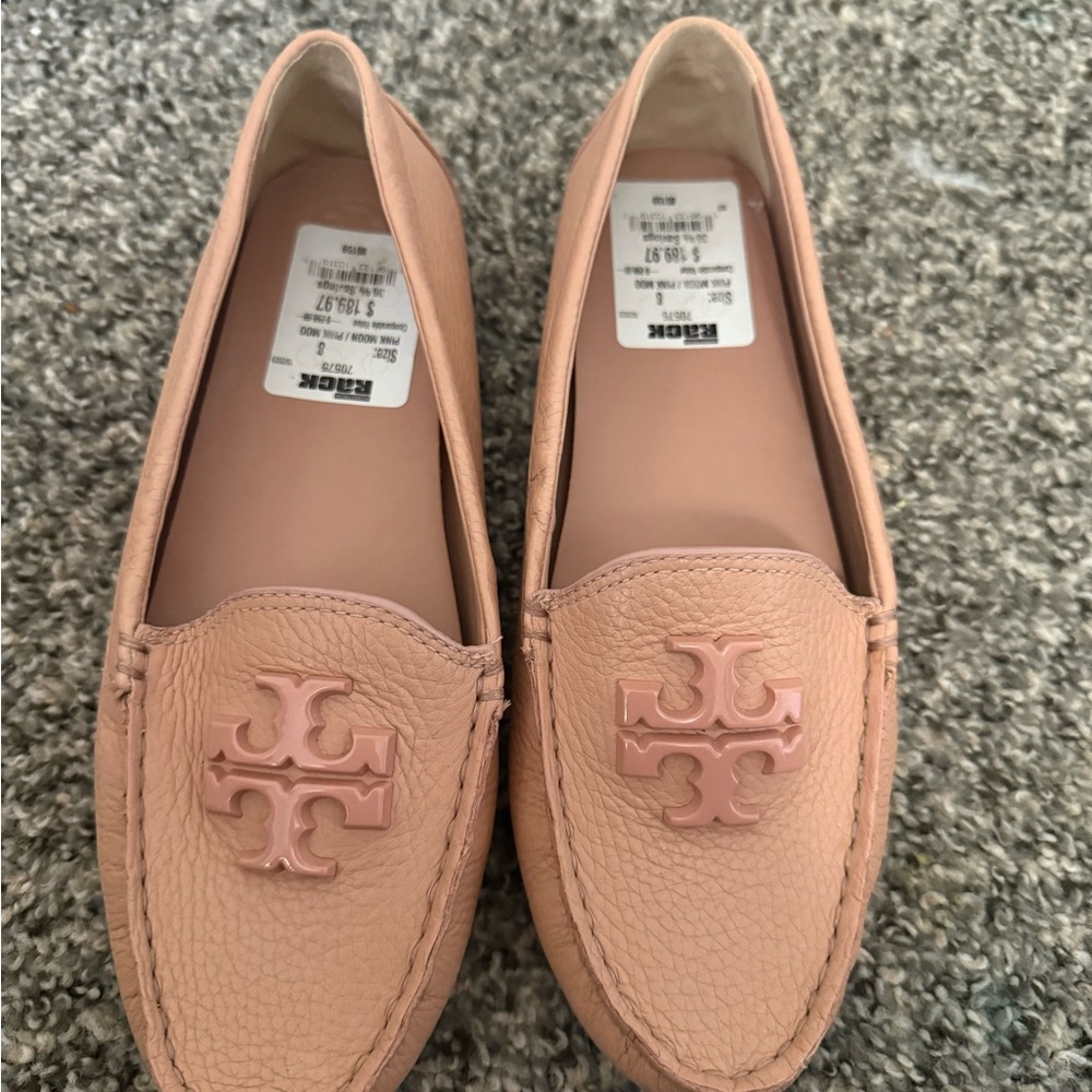 Nordstrom Pink Flats with Classic Loafer Design